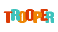 Het logo van trooper