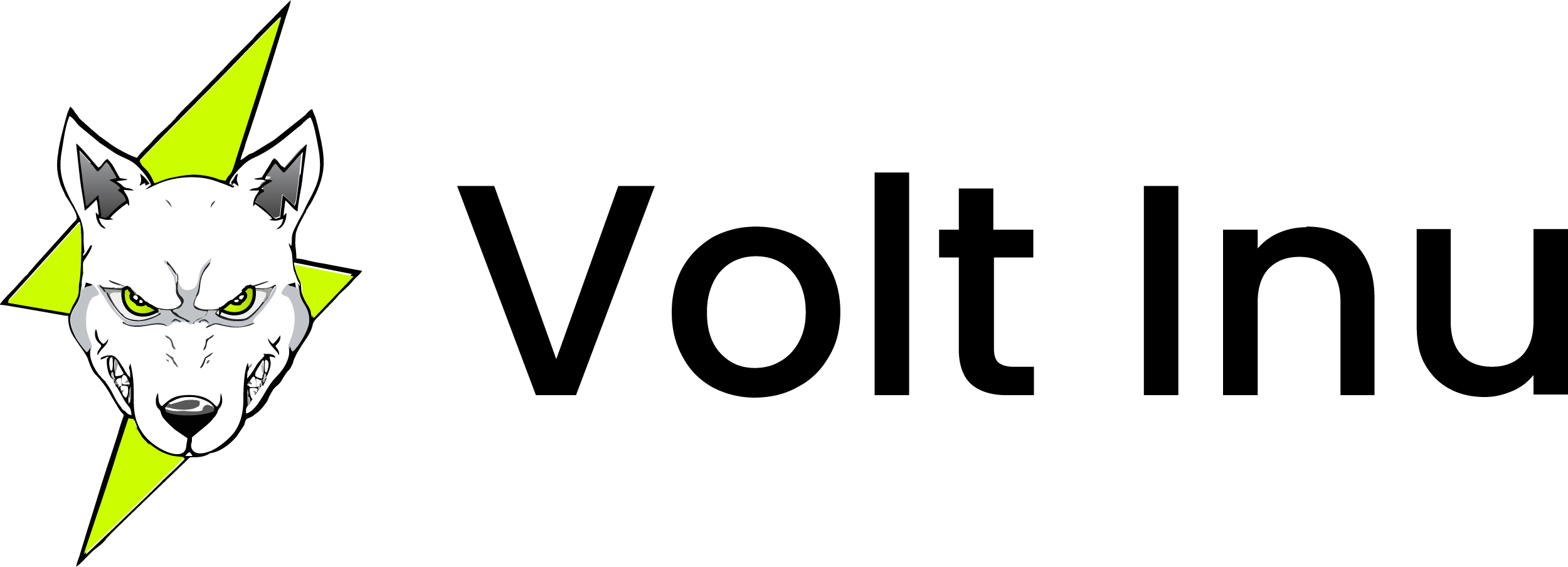 Het logo van Volt Inu